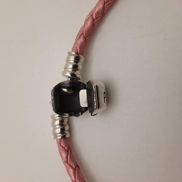 Authentic Pandora Pink Leather Bracelet - Excellent Used Condition - Picture 6 of 10